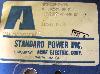  STANDARD POWER SUPPLIES  back-up batteries,